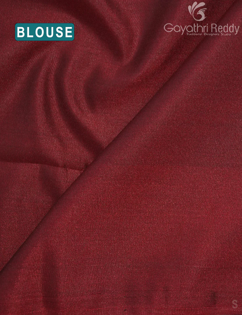 ART SILK SAREE-AS107 - Image 3