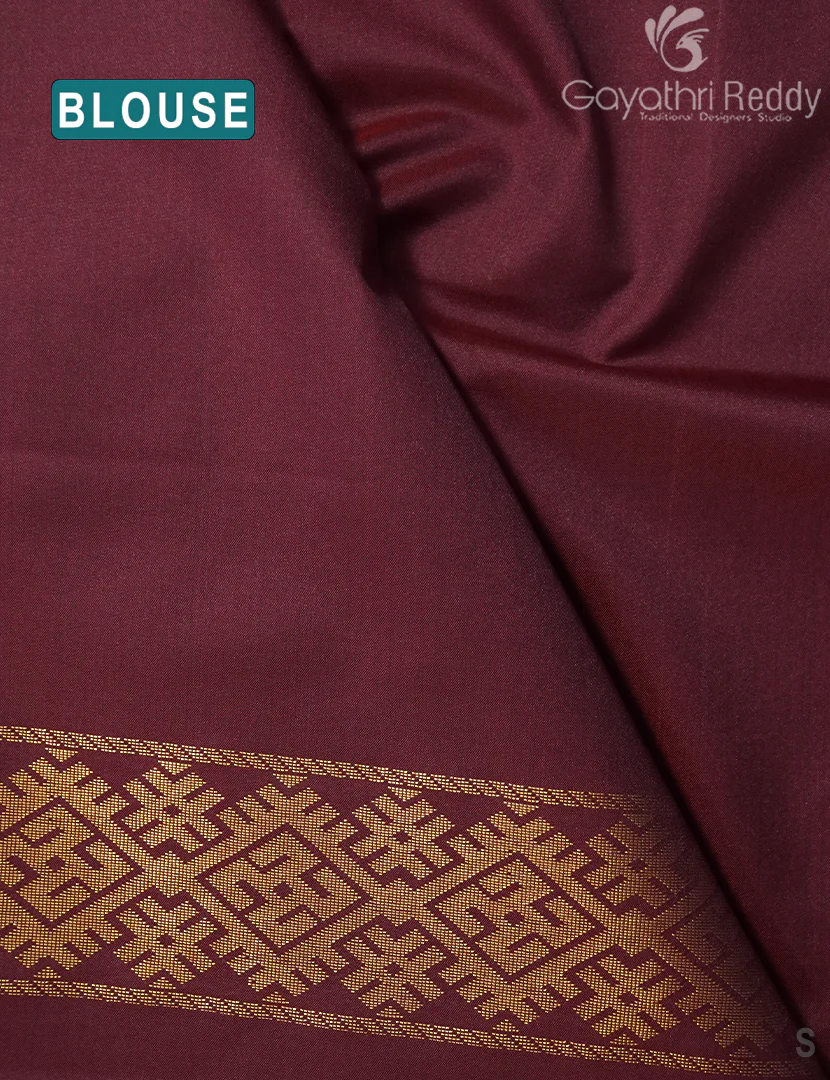 ART SILK SAREE-AS108 - Image 3