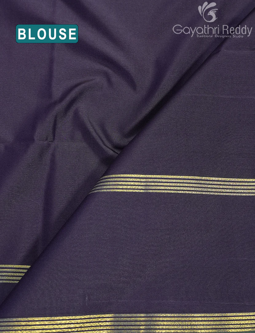 ART SILK SAREE-AS140 - Image 3