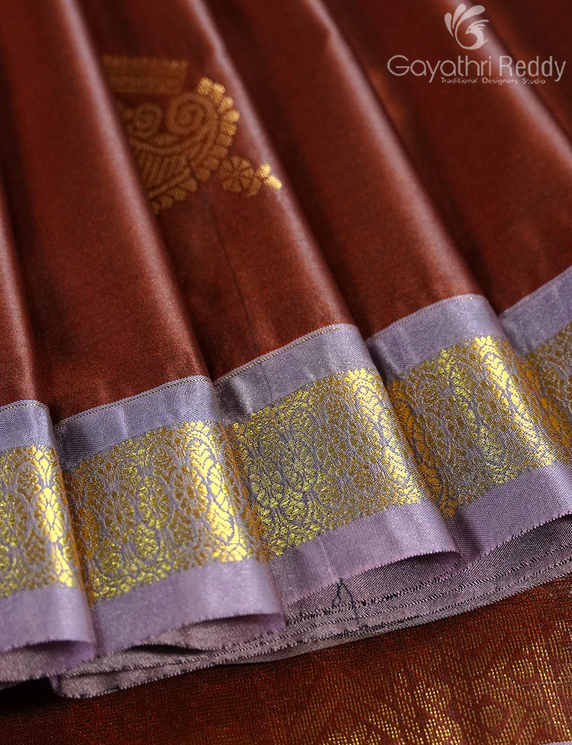 ART SILK SAREE-AS146 - Image 4