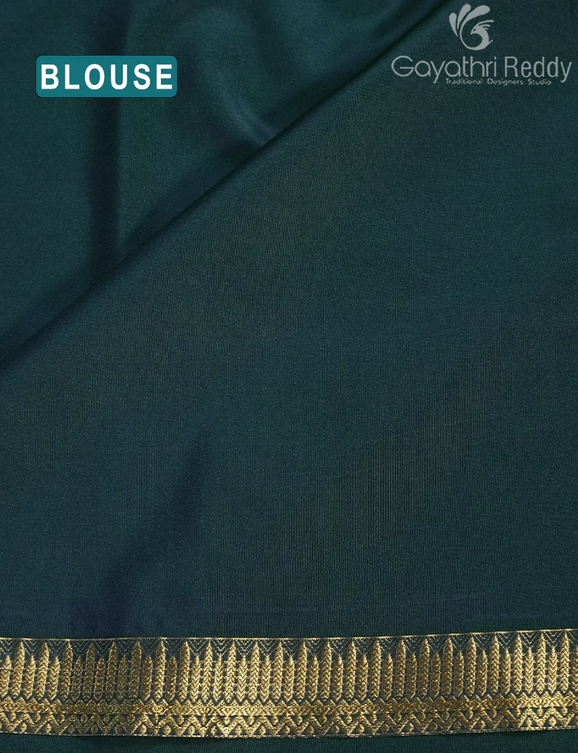 ART SILK SAREE-AS155 - Image 3