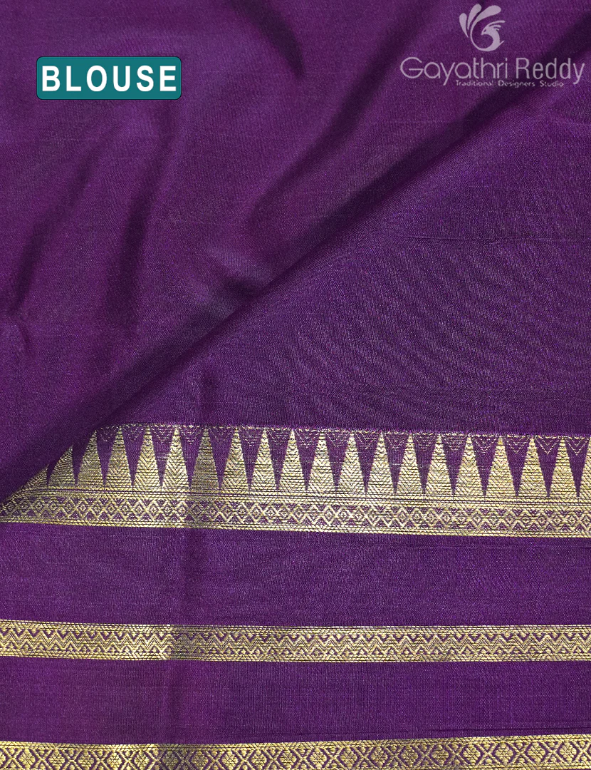 ART SILK SAREE-AS160 - Image 3