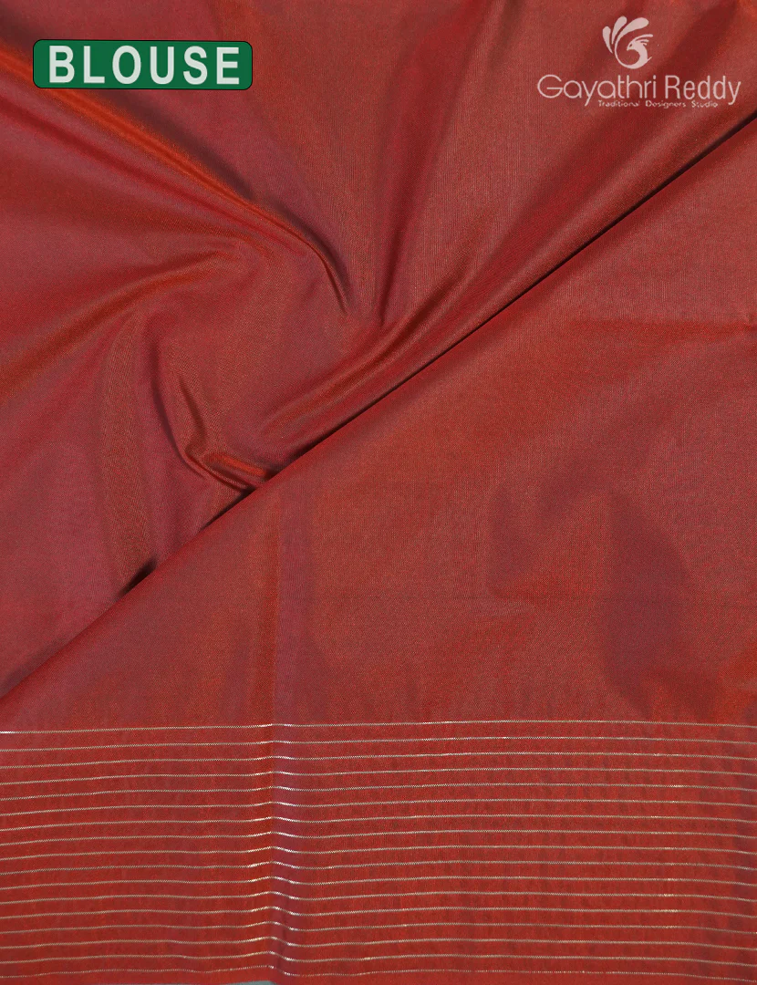 ART SILK SAREE-AS168 - Image 3