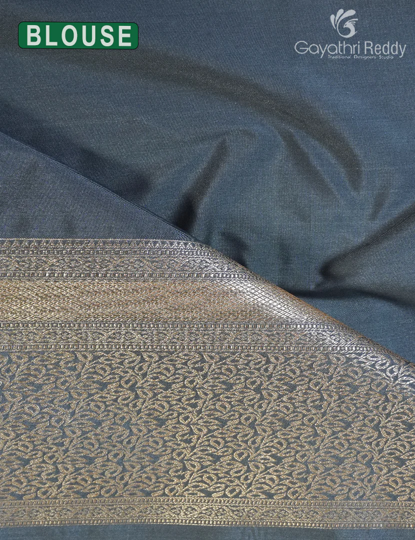 ART SILK SAREE-AS171 - Image 3