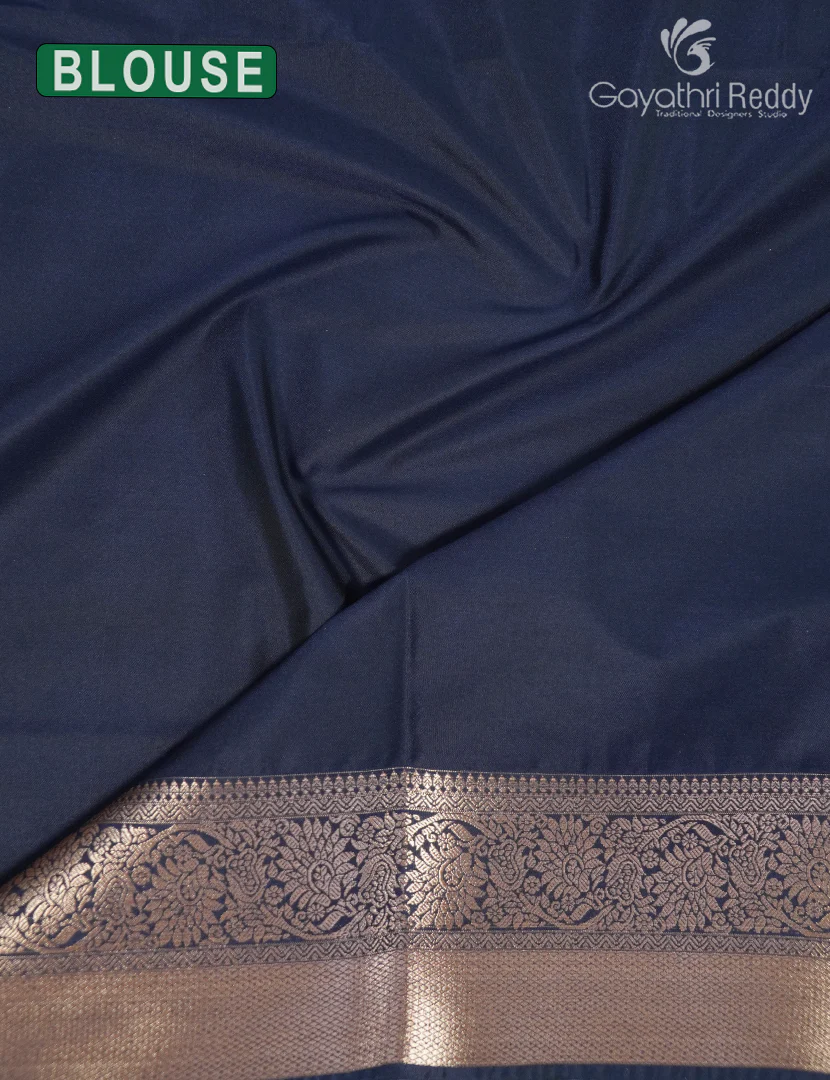ART SILK SAREE-AS190 - Image 3