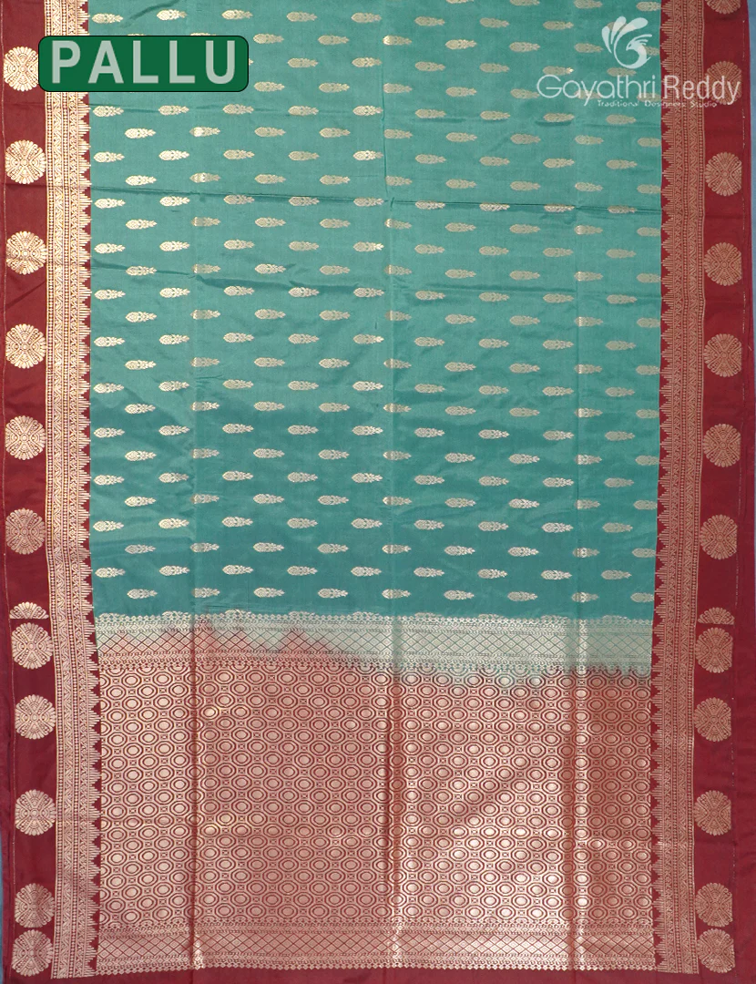 ART SILK SAREE-AS219 - Image 2
