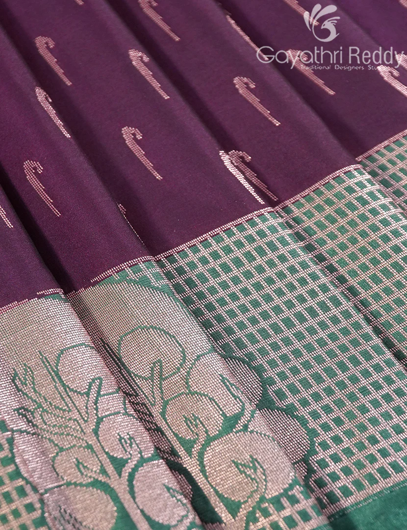 ART SILK SAREE-AS227 - Image 4