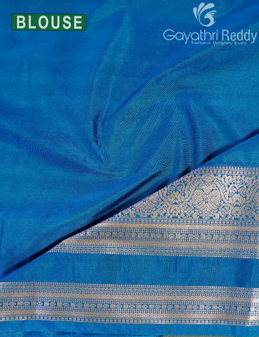 ART SILK SAREE-AS264 - Image 3