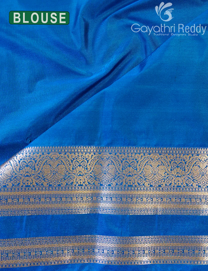 ART SILK SAREE-AS266 - Image 3