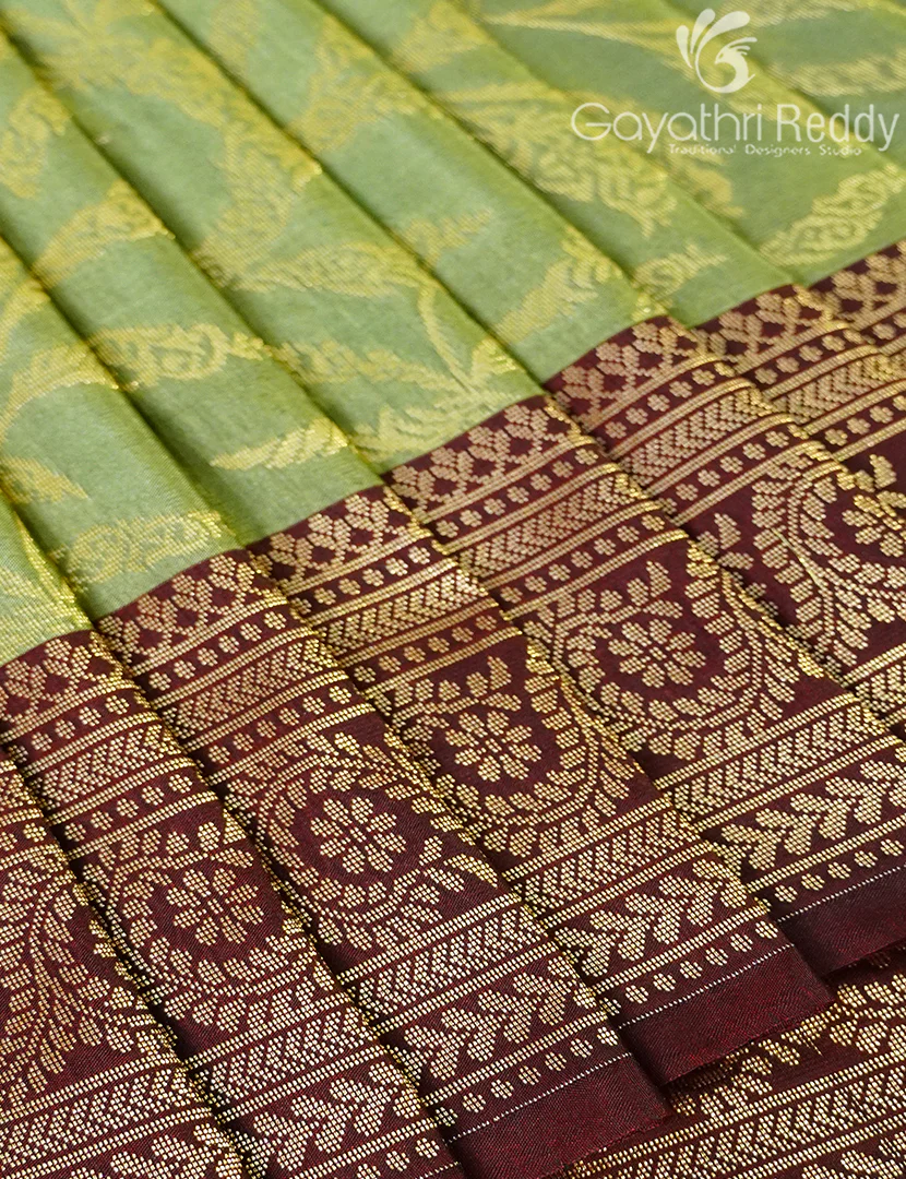 ART SILK SAREE-AS269 - Image 4