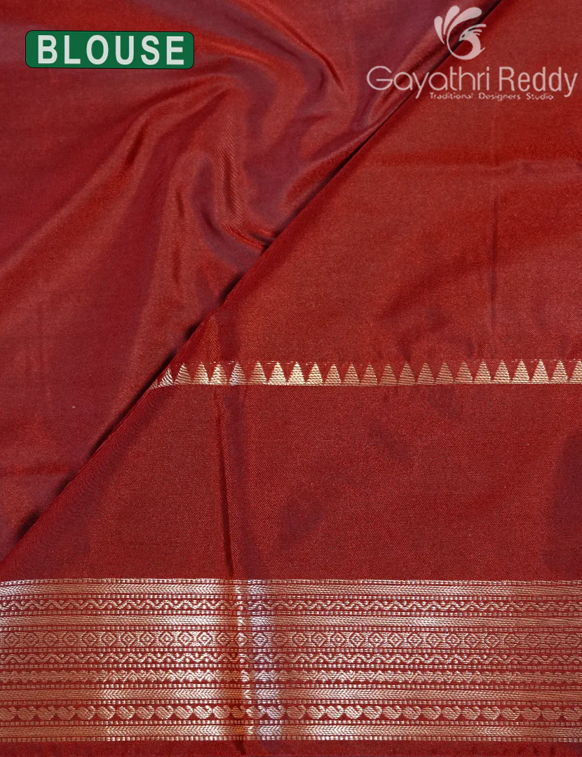 ART SILK SAREE-AS276 - Image 3