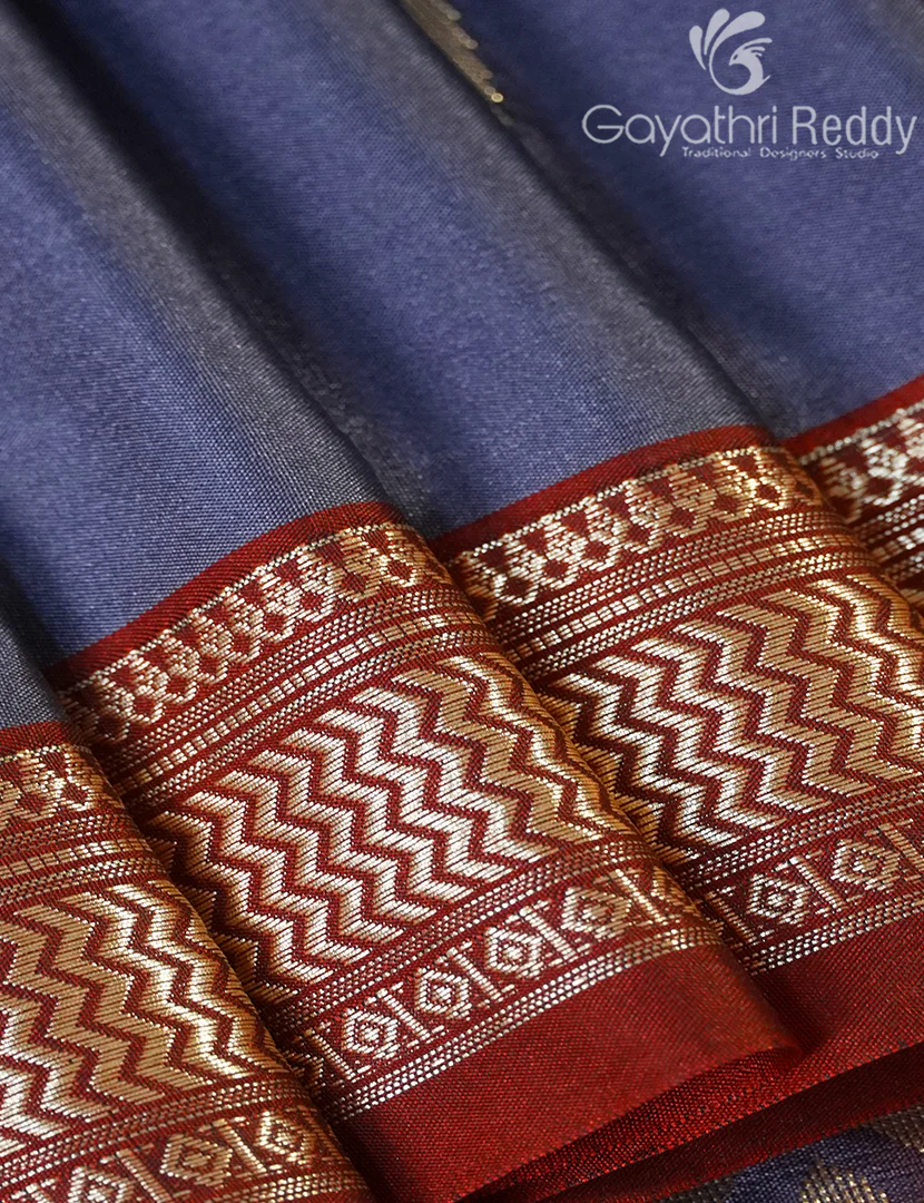 ART SILK SAREE-AS278 - Image 4