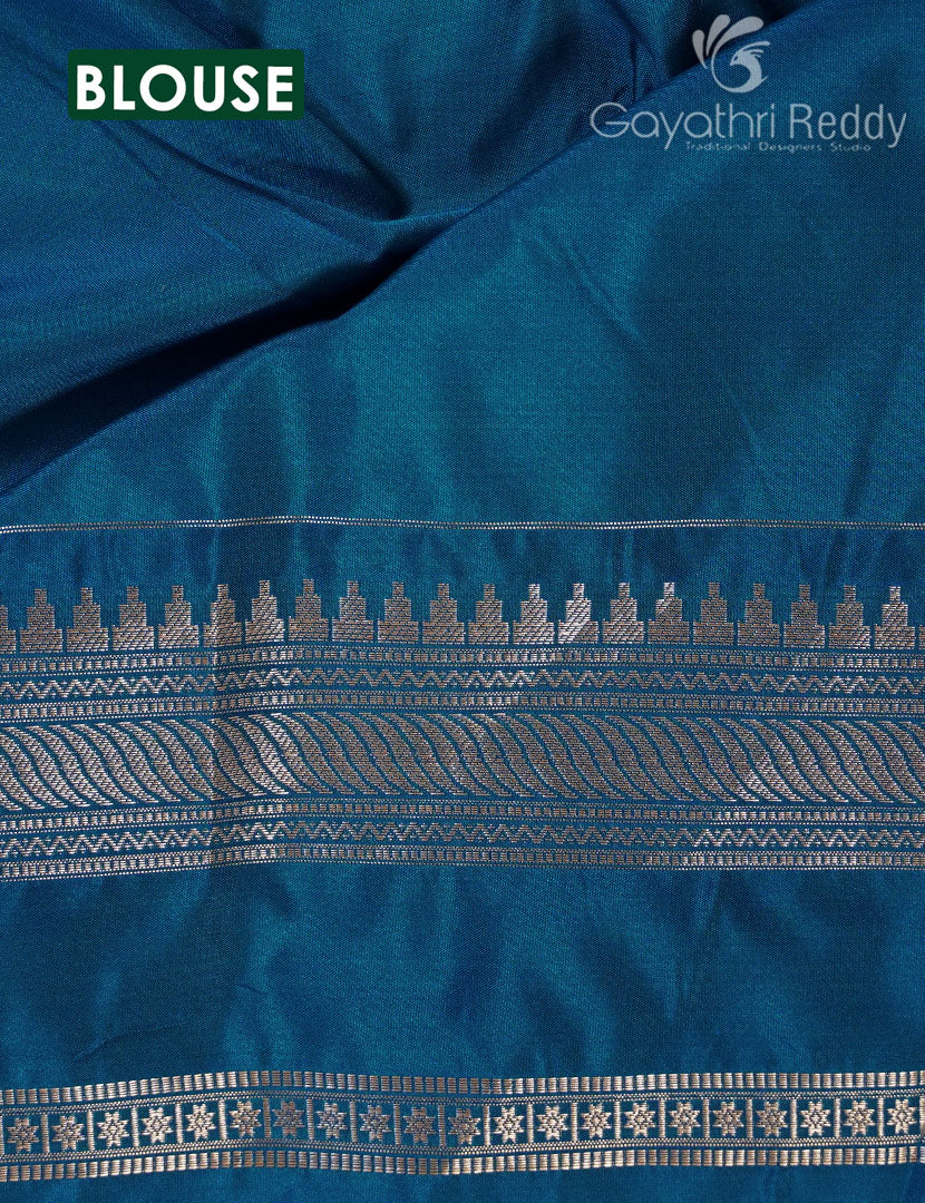 ART SILK SAREE-AS282 - Image 3