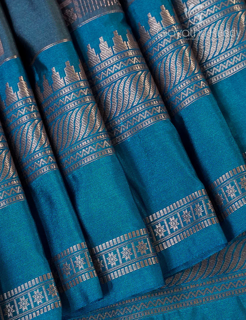ART SILK SAREE-AS282 - Image 4