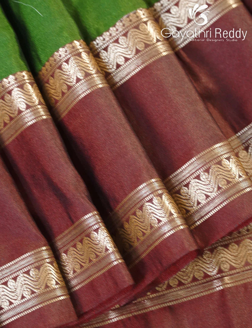 ART SILK SAREE-AS284 - Image 5