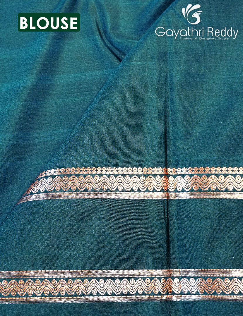 ART SILK SAREE-AS286 - Image 3