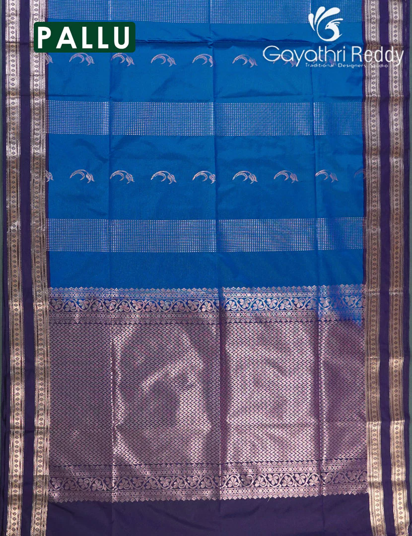 ART SILK SAREE-AS289 - Image 2