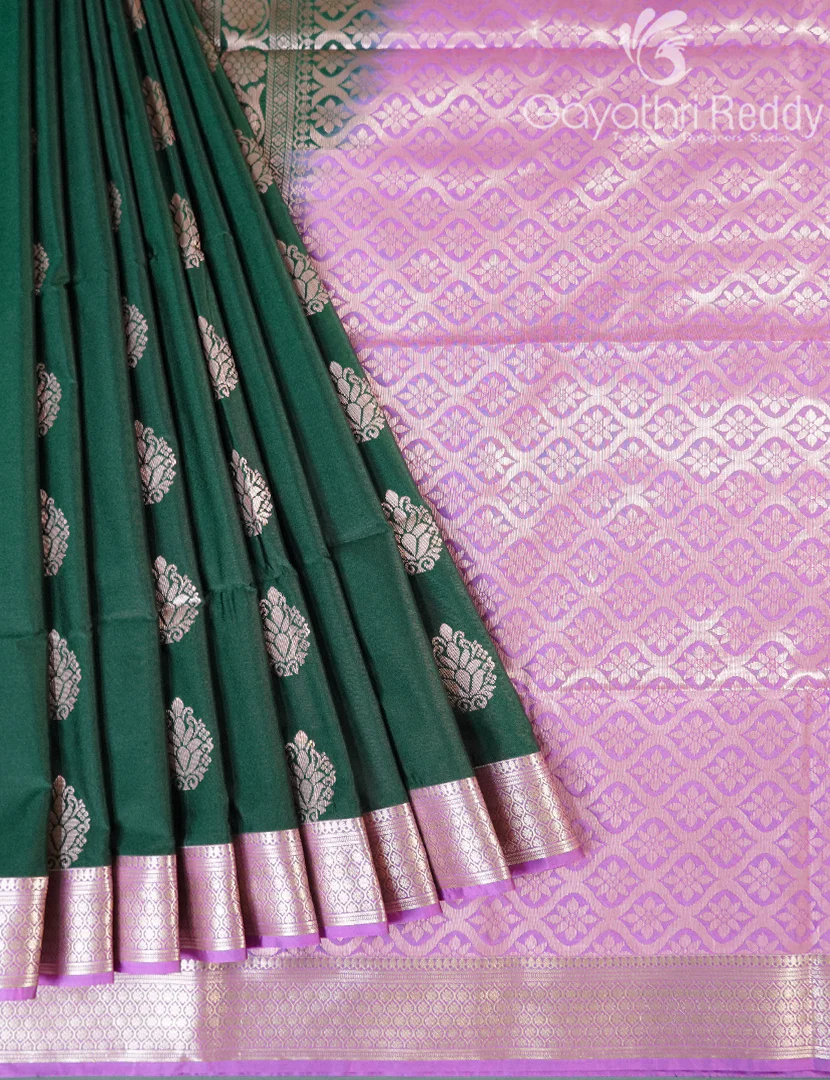 ART SILK SAREE-AS293 - Image 2