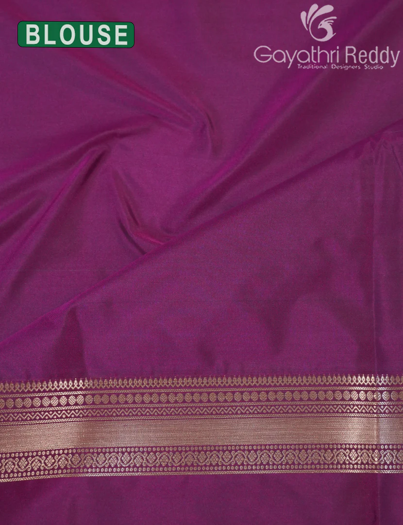 ART SILK SAREE-AS296 - Image 4