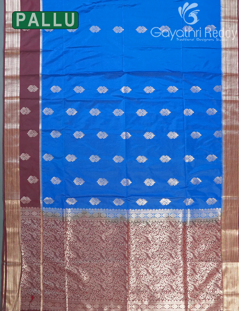 ART SILK SAREE-AS300 - Image 2