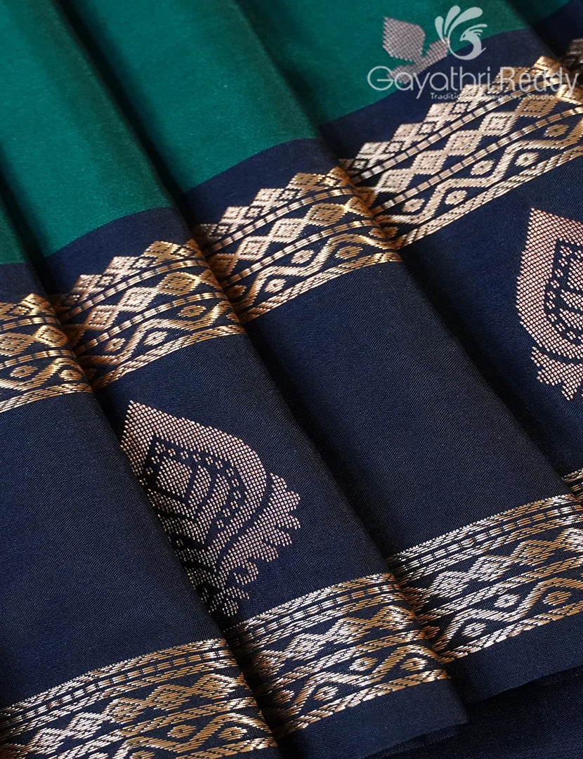 ART SILK SAREE-AS303 - Image 4