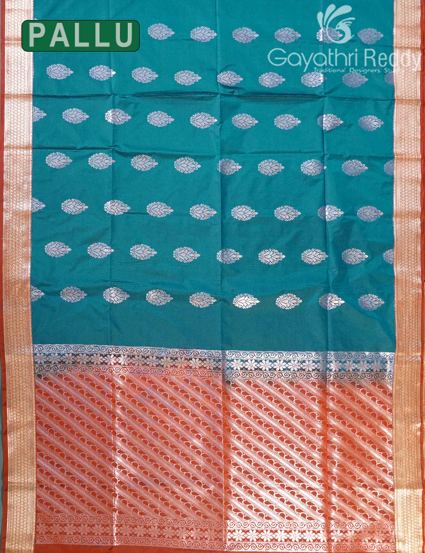 ART SILK SAREE-AS305 - Image 3