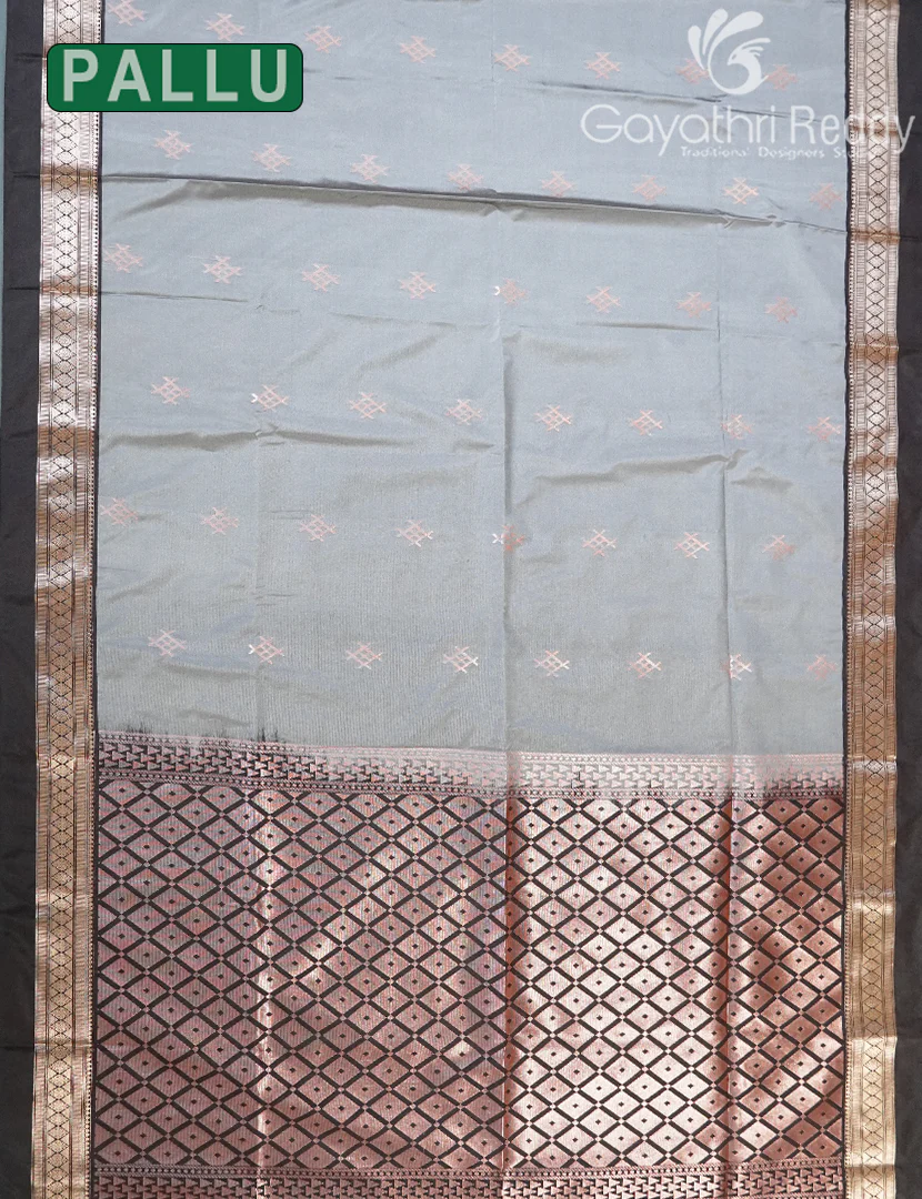 ART SILK SAREE-AS307 - Image 3