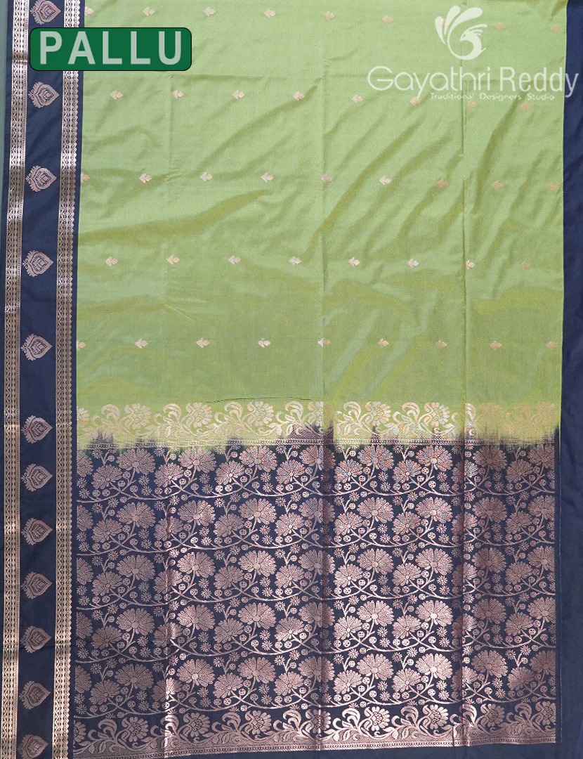 ART SILK SAREE-AS313 - Image 2