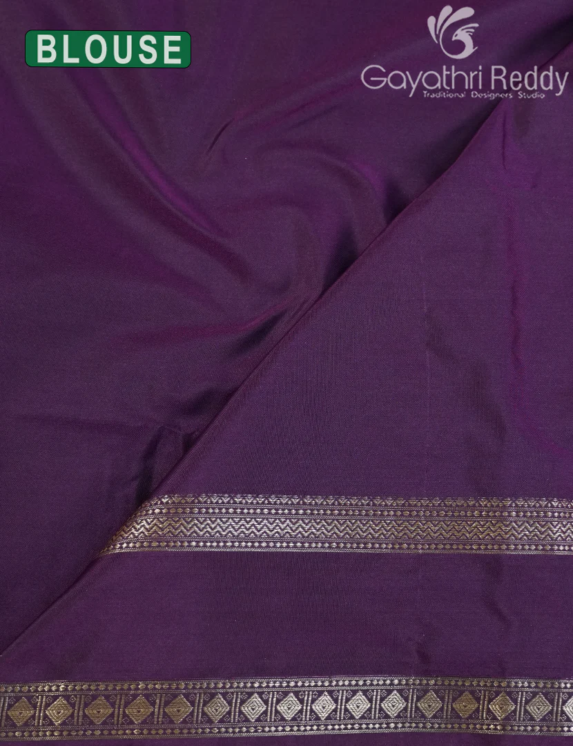ART SILK SAREE-AS315 - Image 4