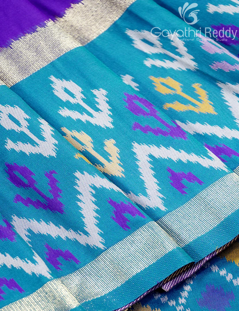 ART SILK SAREE-AS320 - Image 4