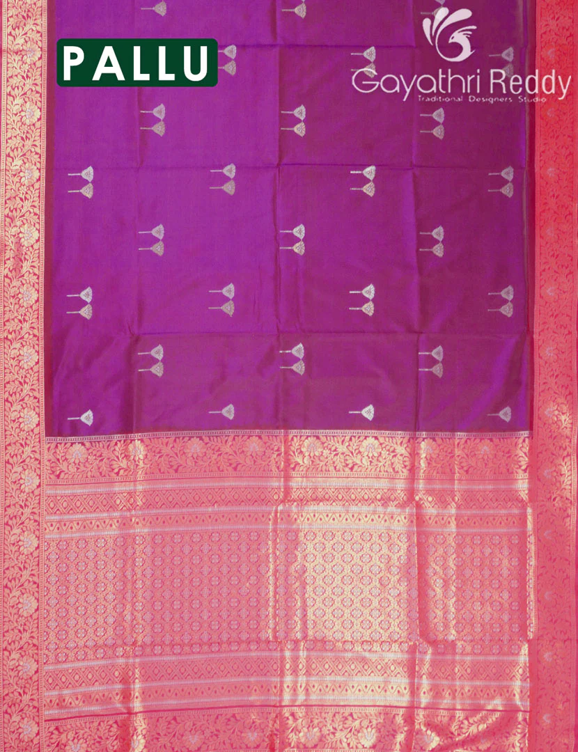 ART SILK SAREE-AS332 - Image 2