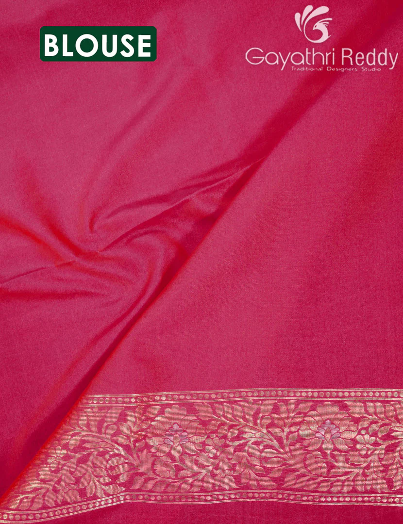 ART SILK SAREE-AS332 - Image 3