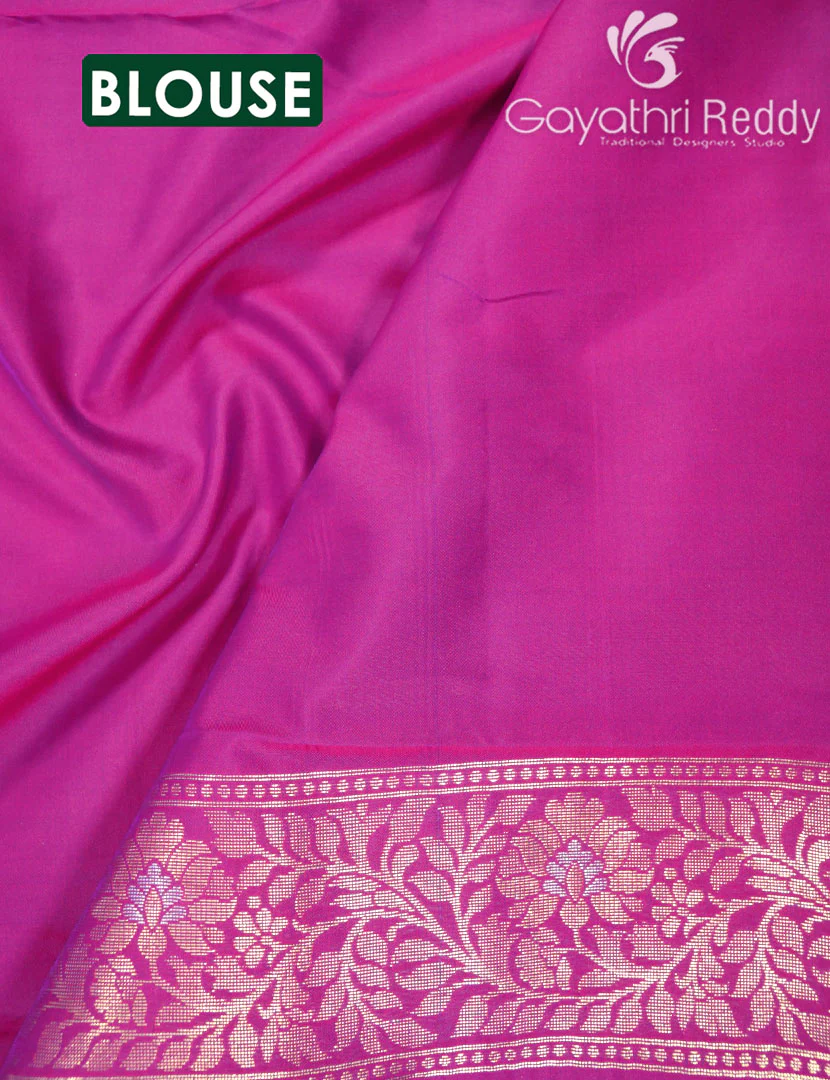 ART SILK SAREE-AS333 - Image 3