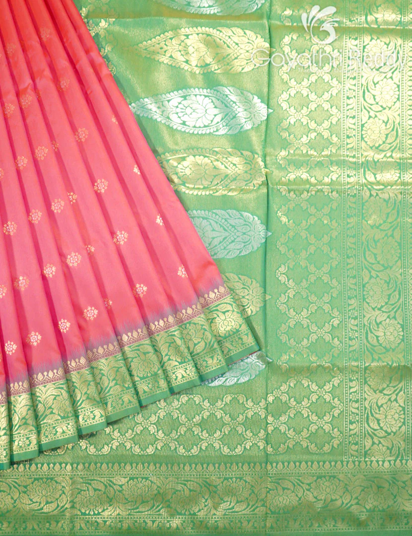 ART SILK SAREE-AS340 - Image 2