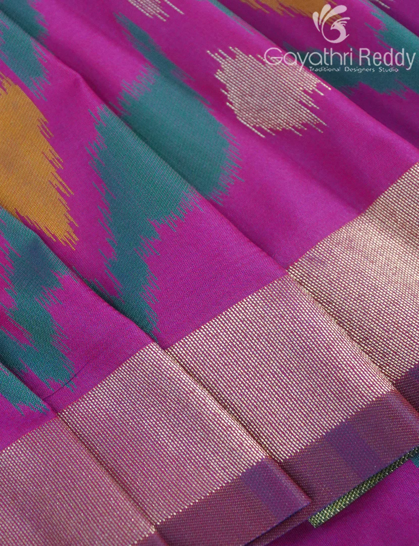 ART SILK SAREE-AS349 - Image 4
