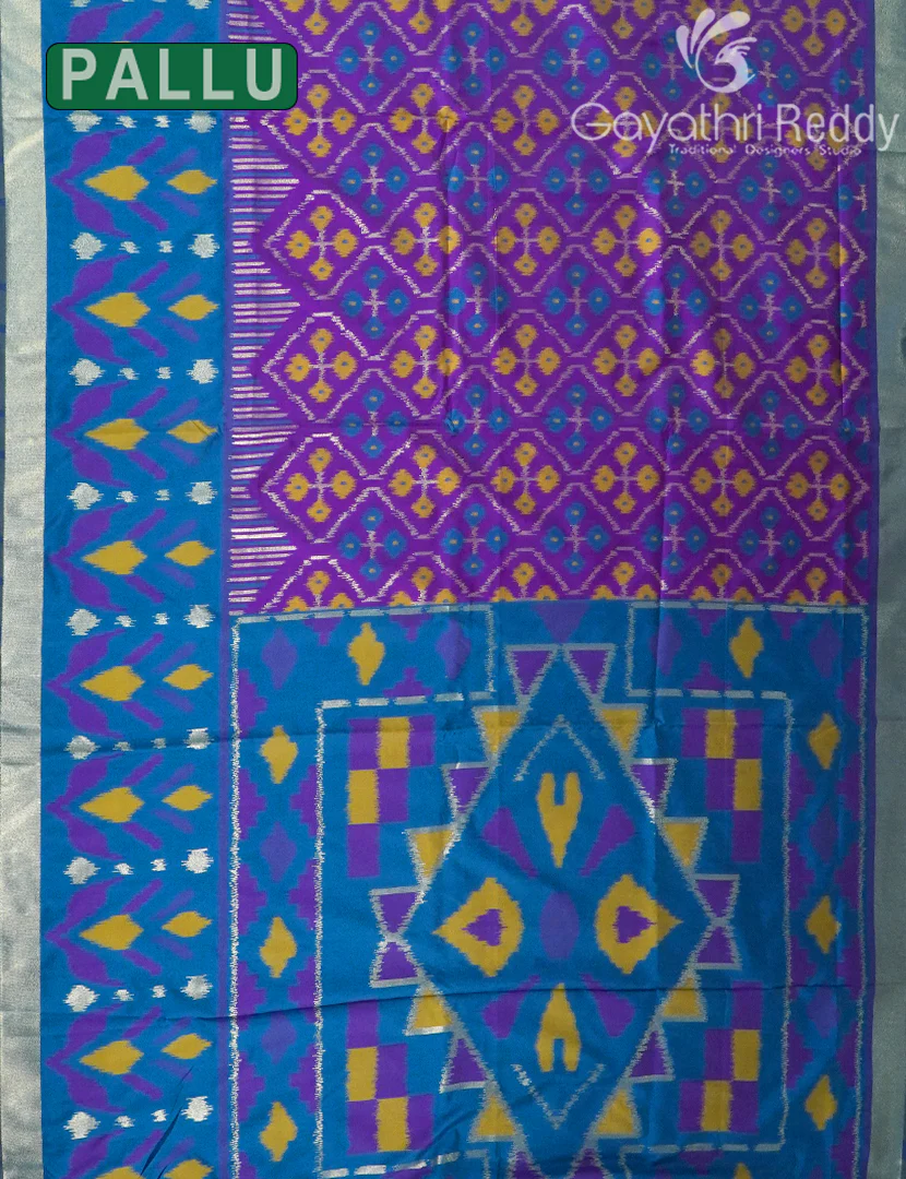ART SILK SAREE-AS355 - Image 2