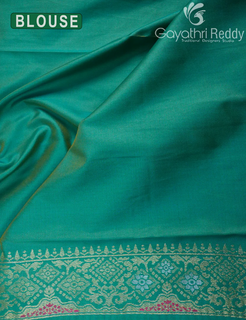 ART SILK SAREE-AS358 - Image 3