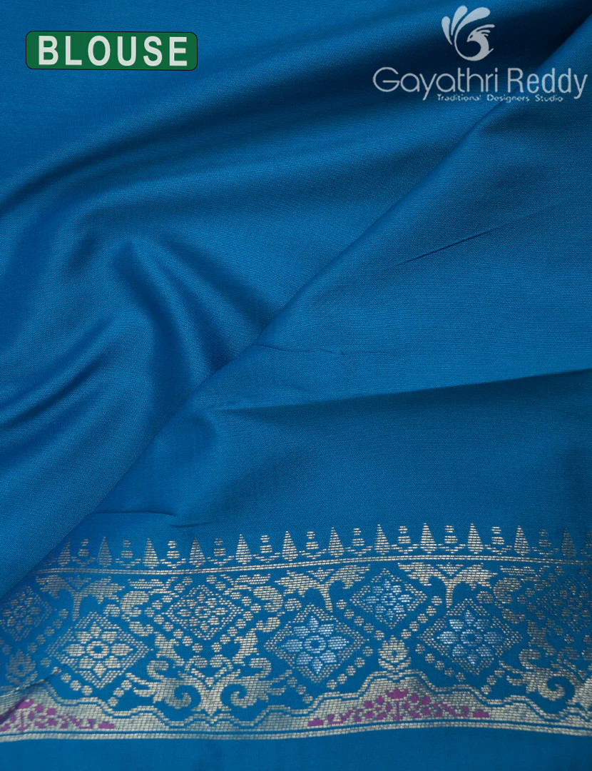 ART SILK SAREE-AS359 - Image 3