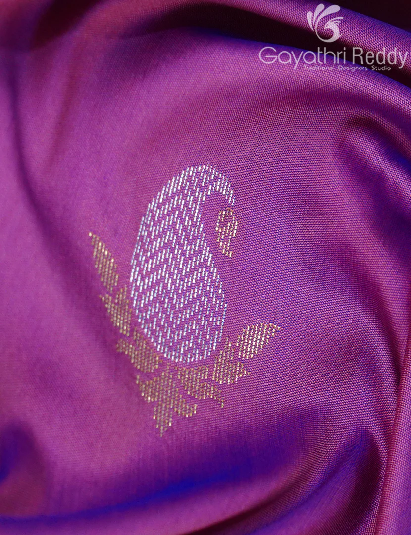 ART SILK SAREE-AS359 - Image 5
