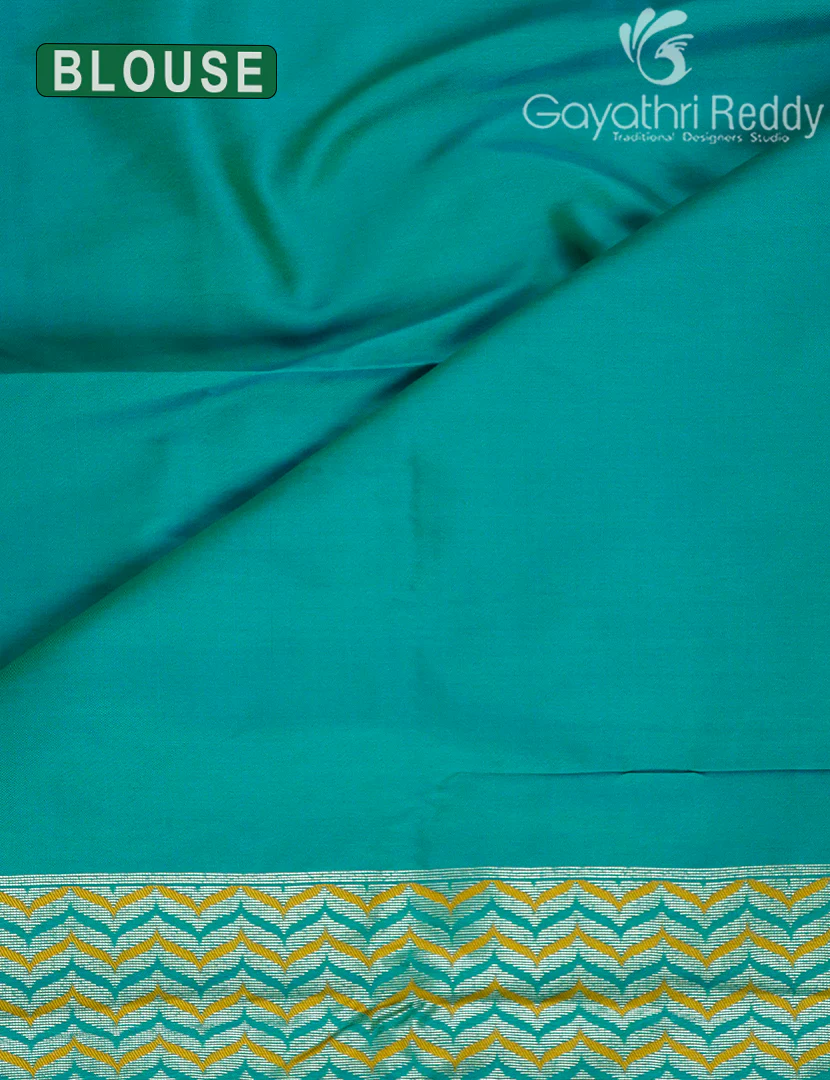 ART SILK SAREE-AS377 - Image 3