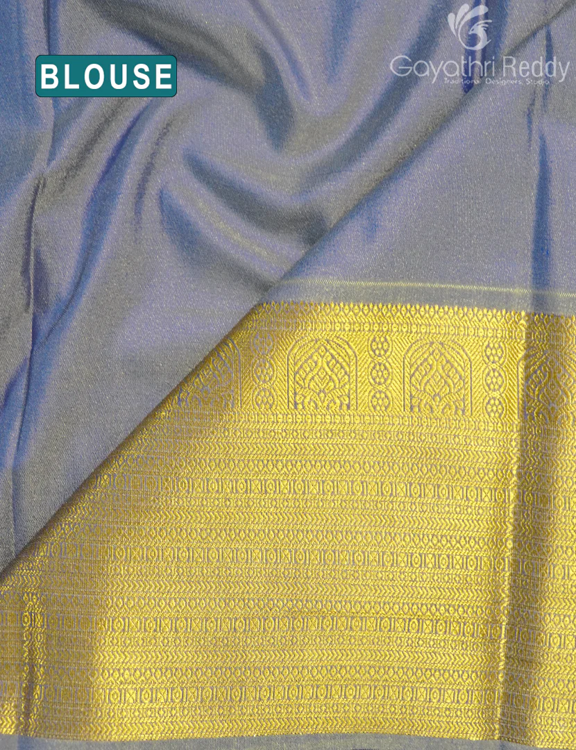 ART SILK SAREE-AS51 - Image 3