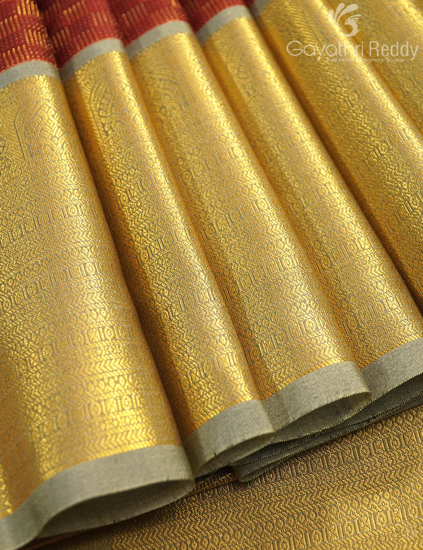 ART SILK SAREE-AS56 - Image 4