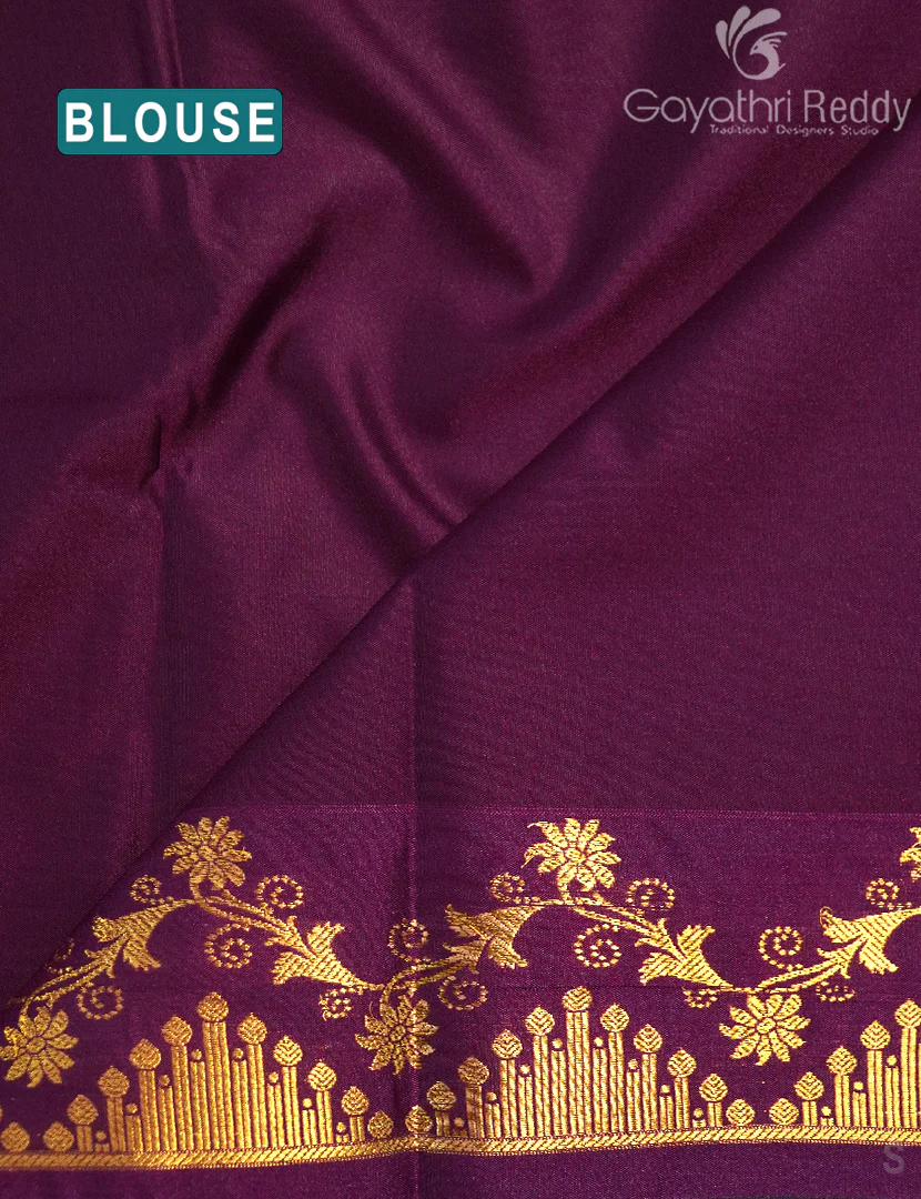 ART SILK SAREE-AS111 - Image 3