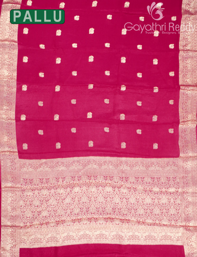 BANARAS CHIFFON SAREE-BCH10 - Image 3