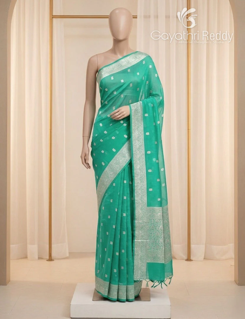 BANARAS CHIFFON SAREE-BCH14
