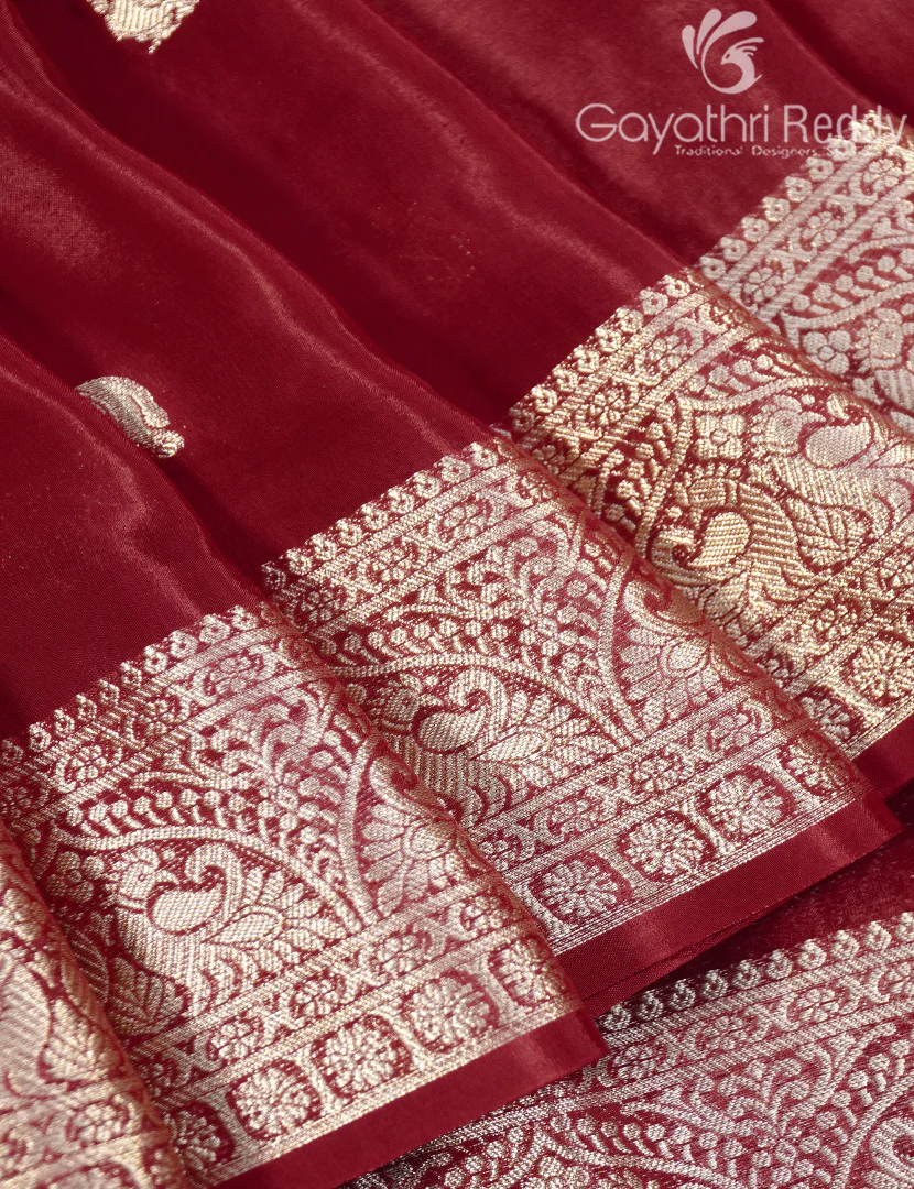 BANARAS CHIFFON SAREE-BCH15 - Image 5