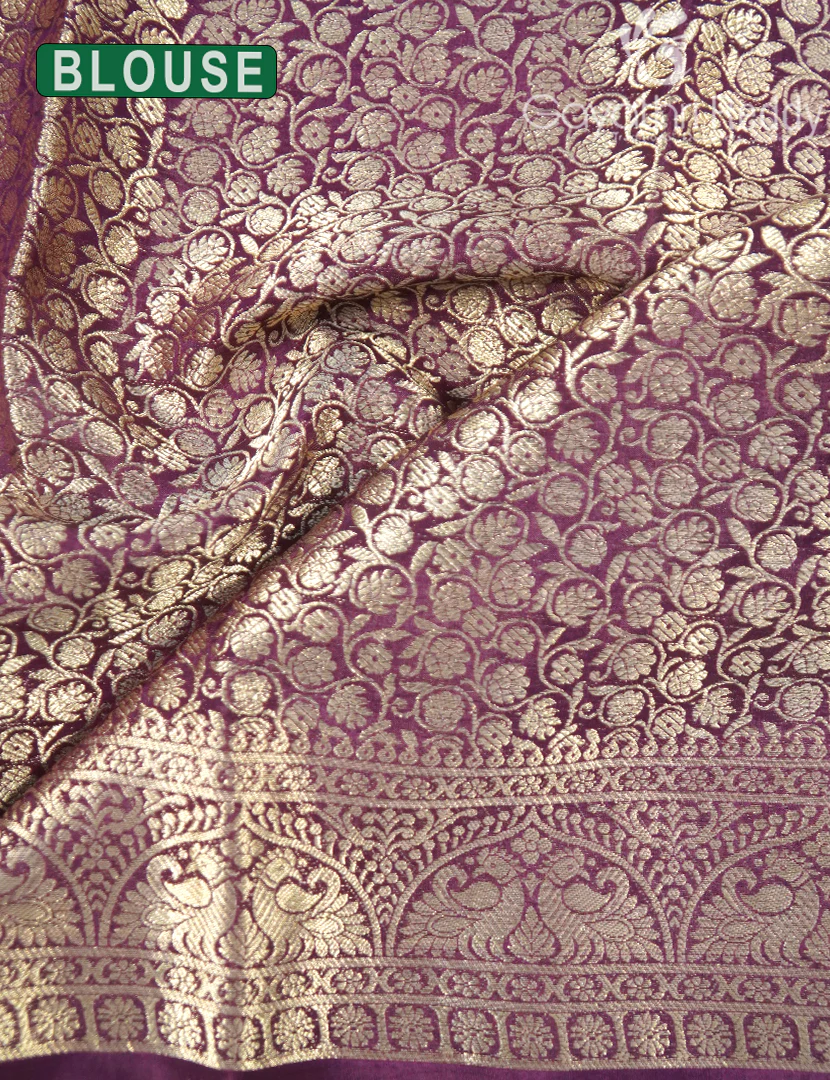 BANARAS CHIFFON SAREE-BCH5 - Image 4