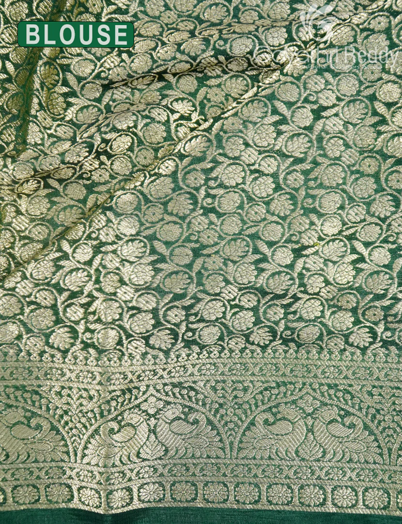 BANARAS CHIFFON SAREE-BCH9 - Image 4