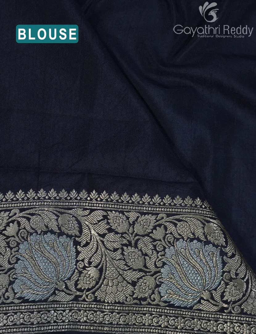 BANARAS KATAN SAREE-SBK681 - Image 3