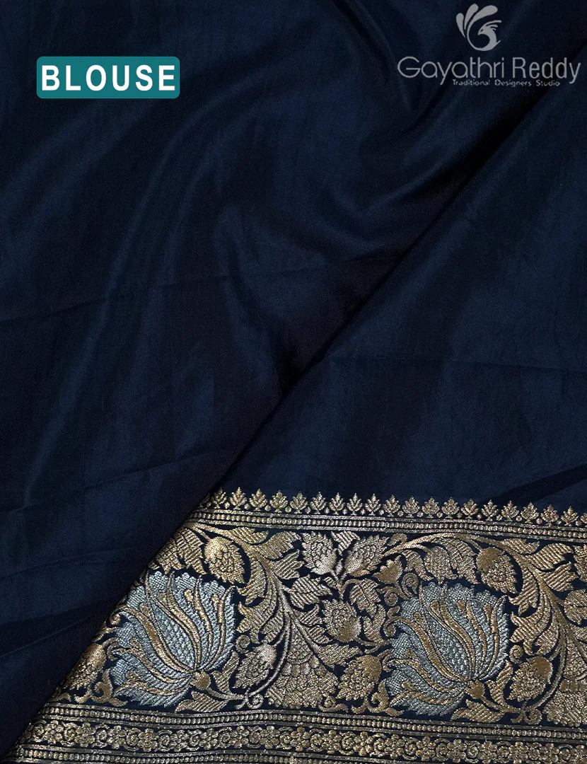 BANARAS KATAN SAREE-SBK688 - Image 3